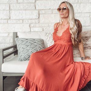 Sadie Boho Maxi Dress